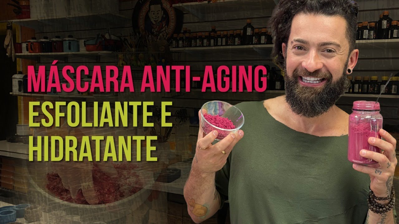 Como fazer uma Máscara anti age ( anti-aging )