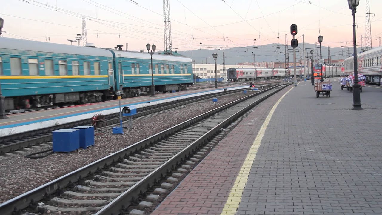 Вечерняя станция Красноярск