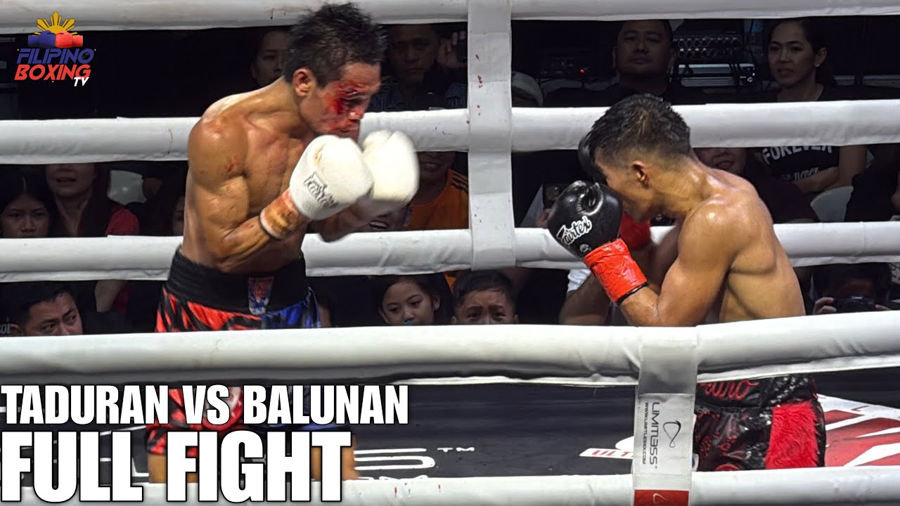 PEDRO TADURAN VS CHRISTIAN BALUNAN | Full Fight | IBF World Minimumweight Championship