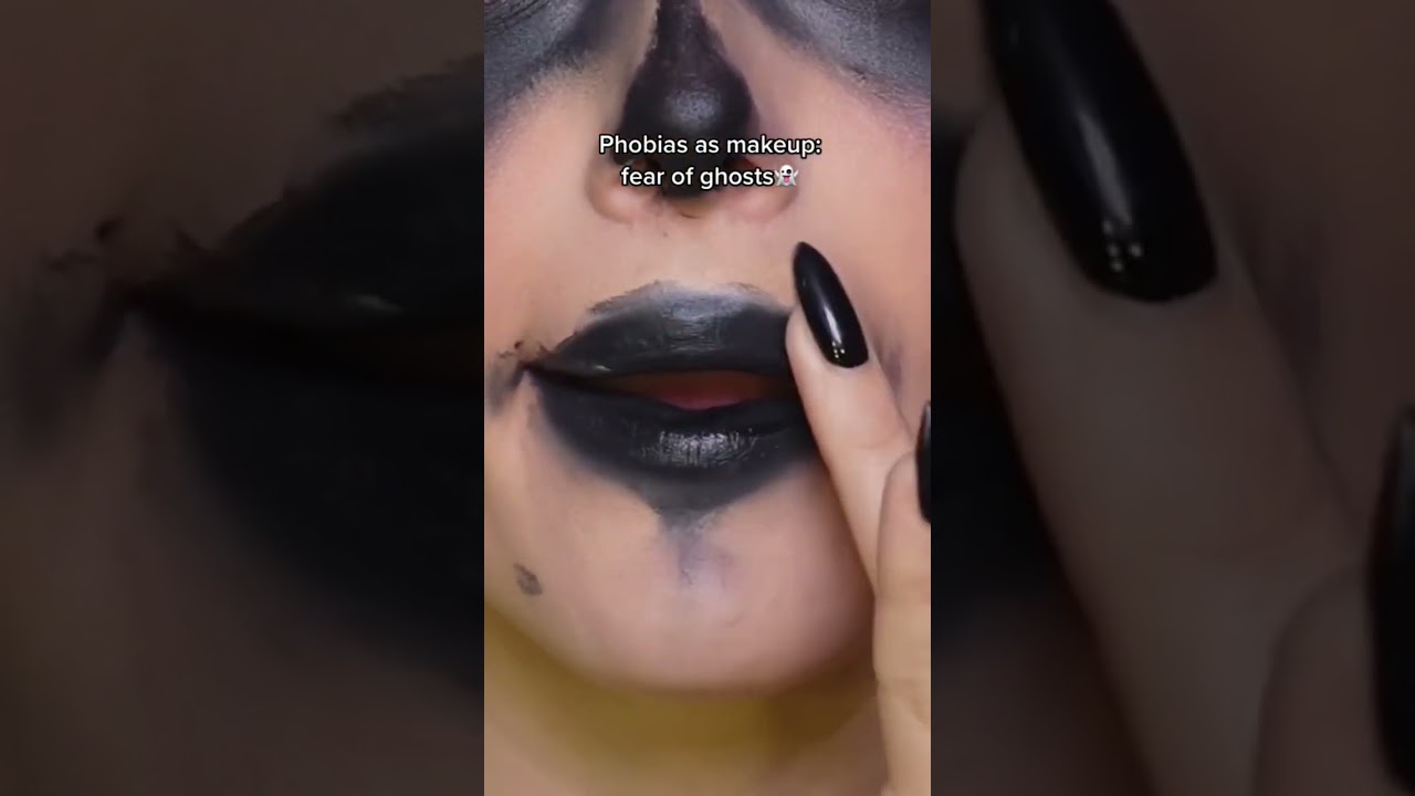 Phobias as makeup: fear of ghosts 👻