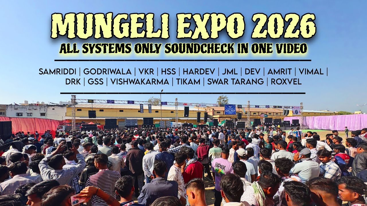 MUNGELI EXPO 2026 | ALL SYSTEM ONLY TESTING VIDEO