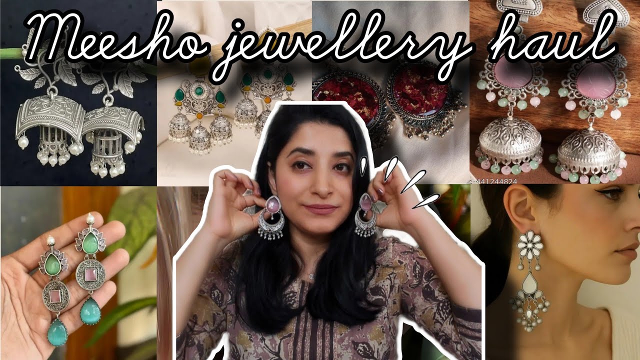 Meesho oxidised earrings haul 💕🥰| Meesho earrings haul | Meesho jewellery haul | Honest review