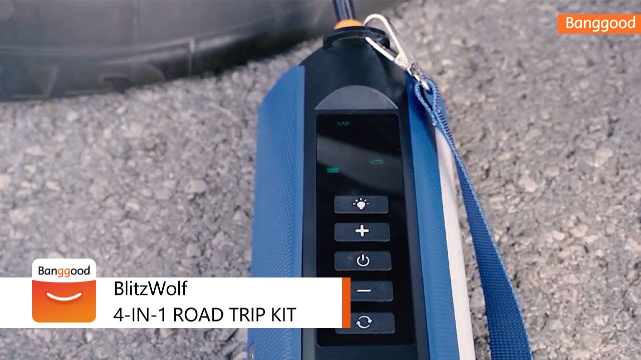 BlitzWolf 4-IN-1 ROAD TRIP KIT- Shop on Banggood
