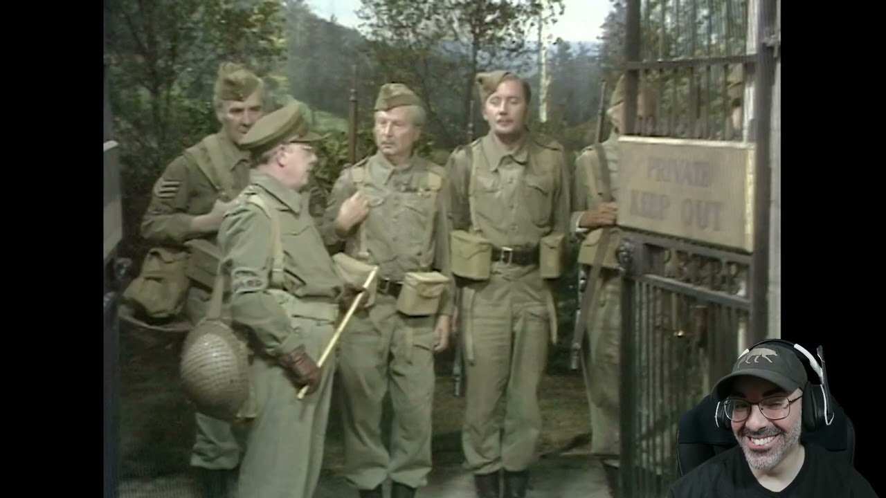 American Reacts to Dad's Army Series 3 Episode 3 The Lion Has Phones