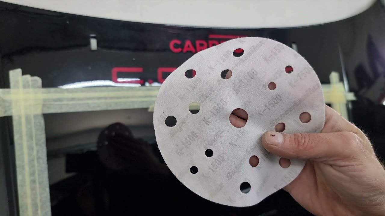 Zvizzer HC 4000 remove dry sanding 1500 grit / KOVAX