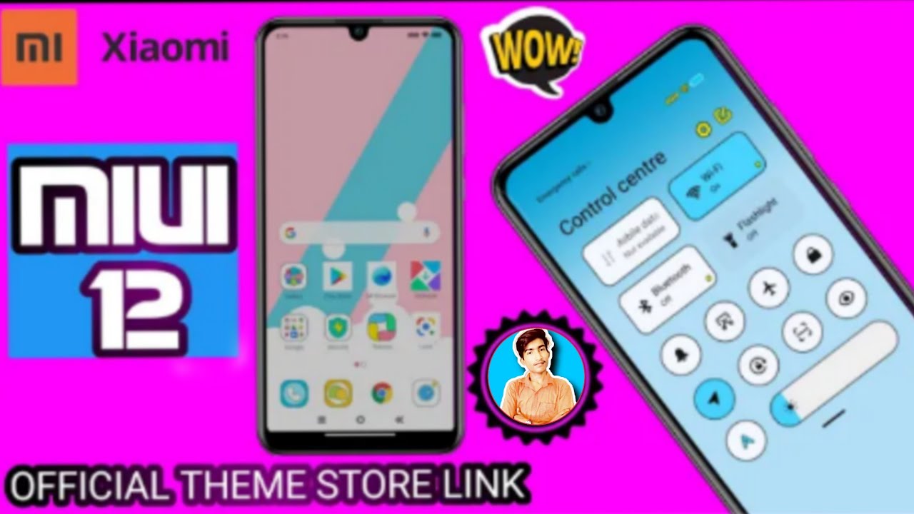 MIUI 12 premium THEME colour v12 mod // theme with unique lock and stylish animation