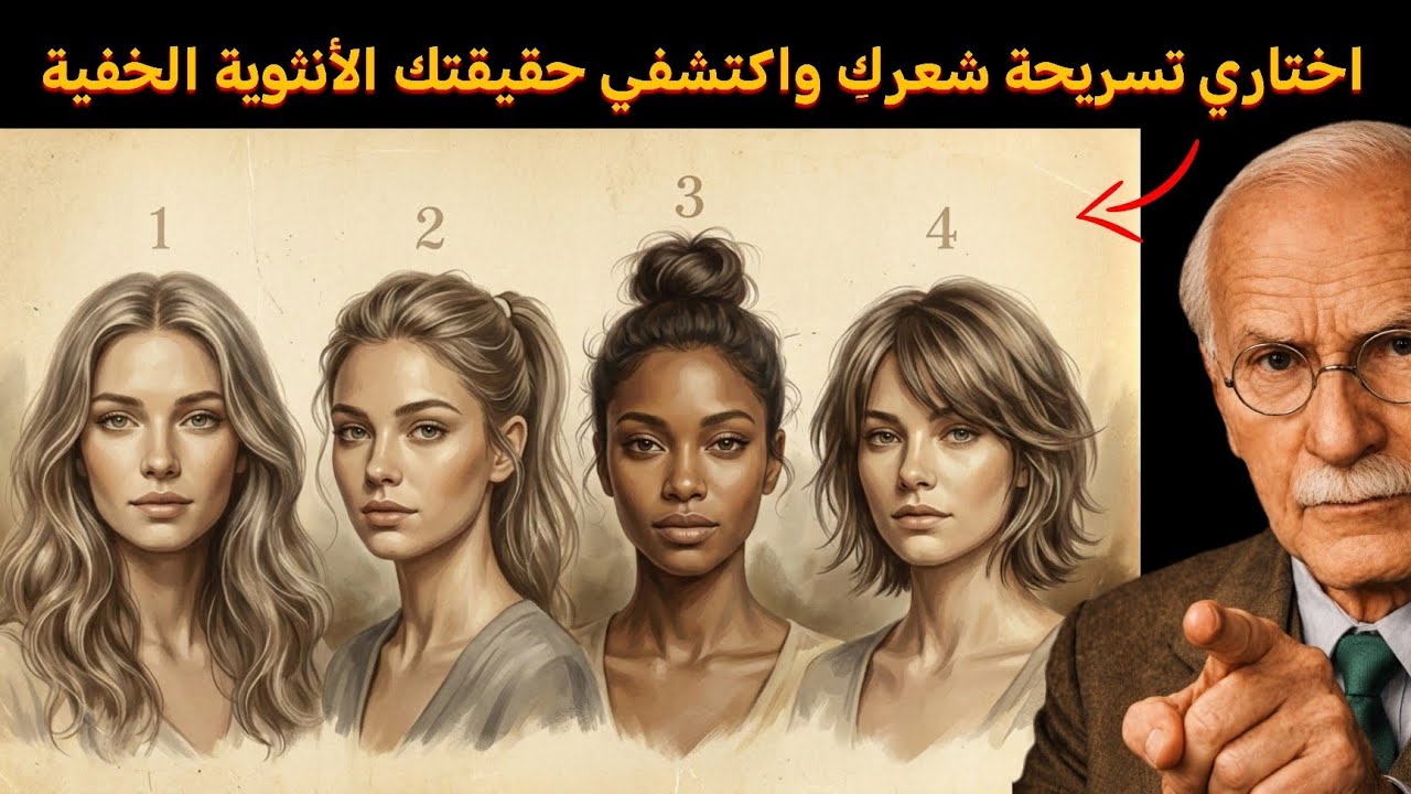 اختابر كارل يونغ للنساء ..اختاري تسريحة شعرك واكتشفي حقيقتك الأنثوية الخفية