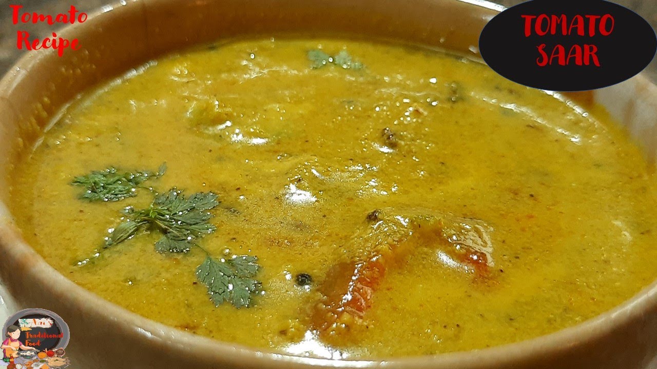 Tomato saar,Tomato curry recipe