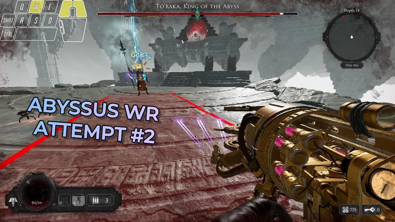 ABYSSUS WR SOLO ANY% GLITCHLESS RUN #2 16:41
