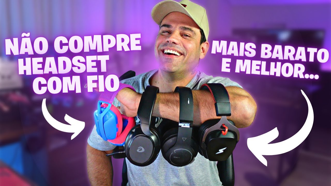 QUAL HEADSET SEM FIO ESCOLHER? CxB MANTENDO QUALIDADE