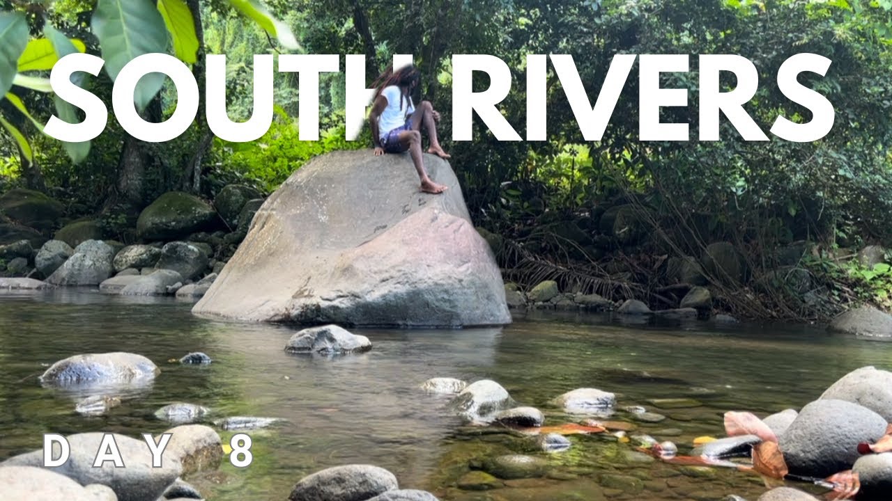 The BEST village in the WORLD —Journey Across St.Vincent🇻🇨 — Day 8 of 40:  South Rivers