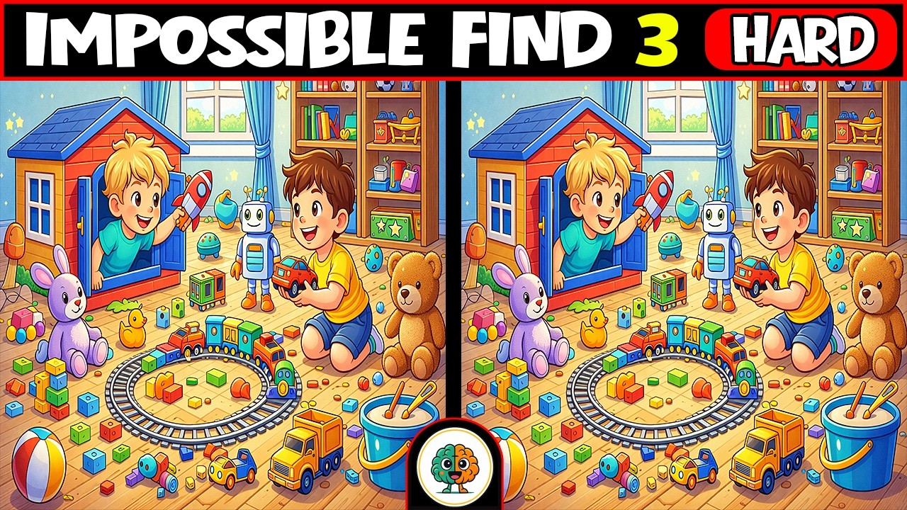 Spot 3 Differences Challenge | Test Your Sharp Eyes 🧠 | Quizory Lab
