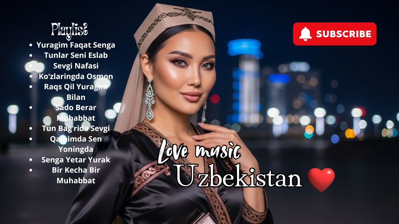 Qalbimda Sen | Soft Romantic Uzbek Love Music 2026 🎧
