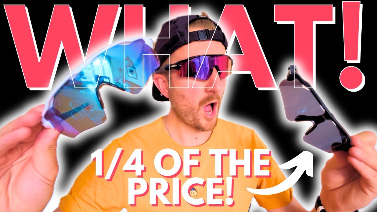 QUARTER of the price and BETTER than Oakley? Rendezvous running sunglasses REVIEW.