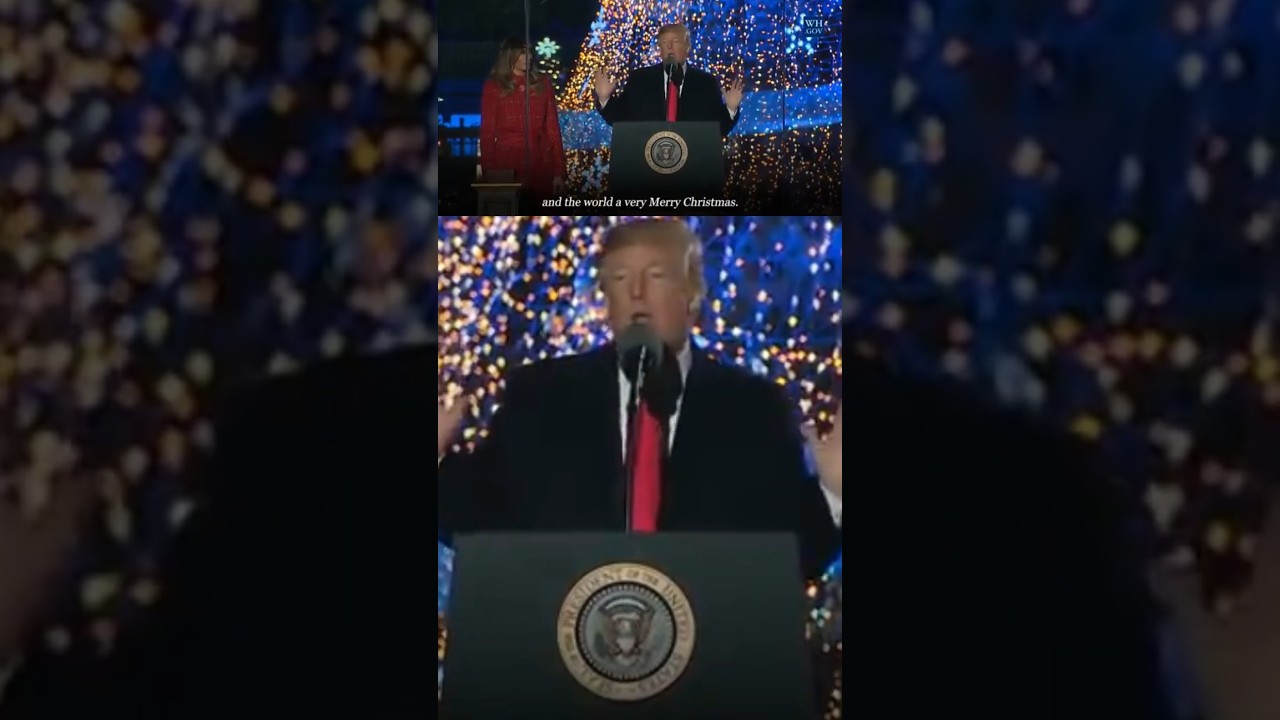 Donald Trump&rsquo;s Christmas Message: Reflecting on the Birth of Christ and the True Spirit | AQ1V