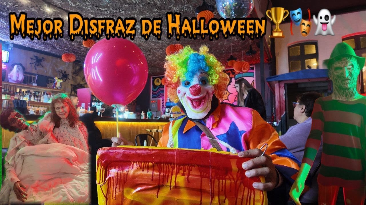 As&iacute; fue mi Dia de HALLOWEEN y gan&eacute; como MEJOR DISFRAZ 🏆🎭👻