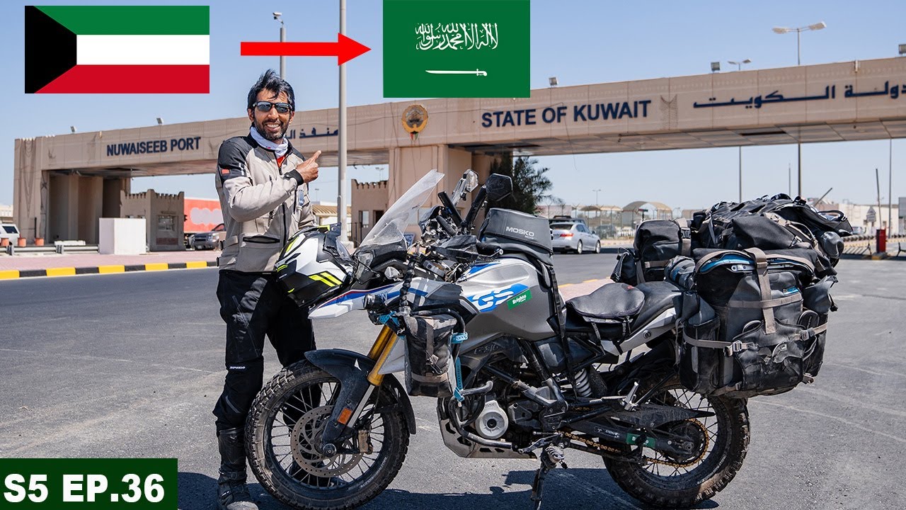 CROSSING INTO SAUDI ARABIA 🇸🇦 | S05 EP.36 | PAKISTAN TO SAUDI ARABIA MOTORCYCLE