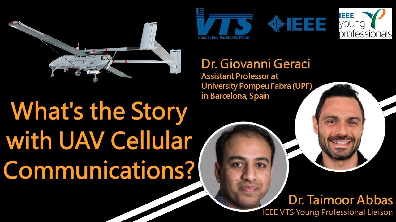 VTS YP Webinar: What's the Story with UAV Cellular Communications