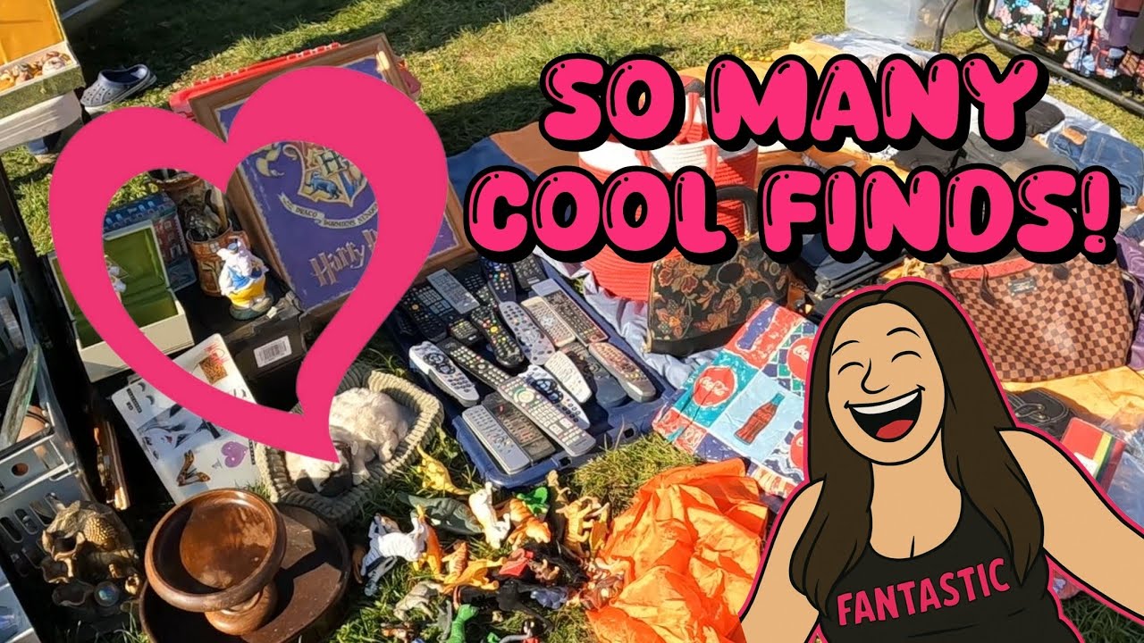 FANTASTIC FINDS at the car boot sale! POV flea market UK
