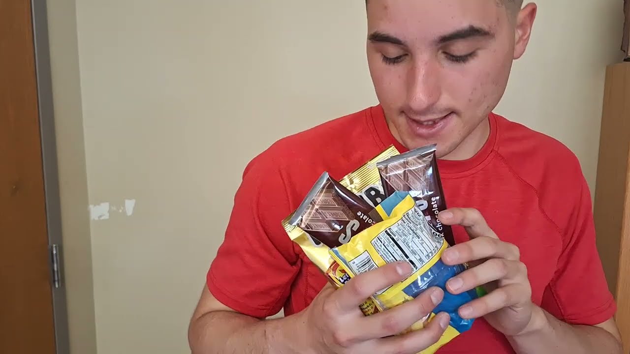ASMR Movie Theater Concessions Clerk checks your bag