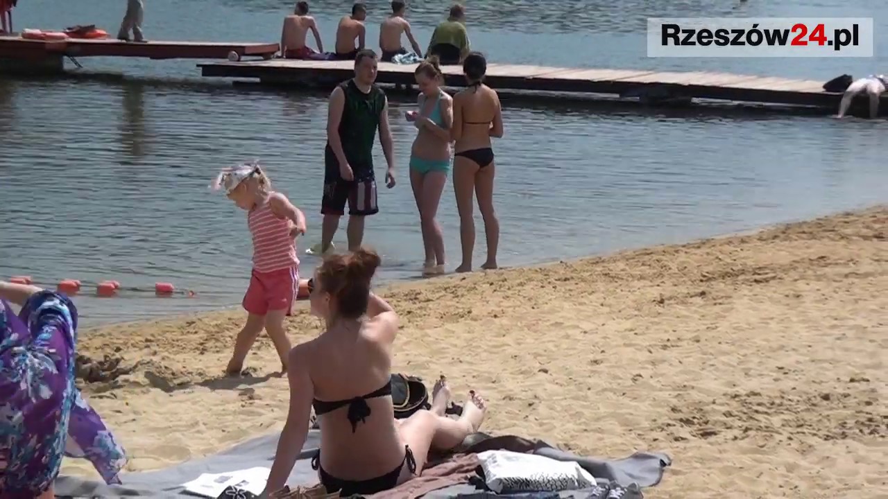 RZESZÓW : Plażowicze o rzeszowskiej Żwirowni