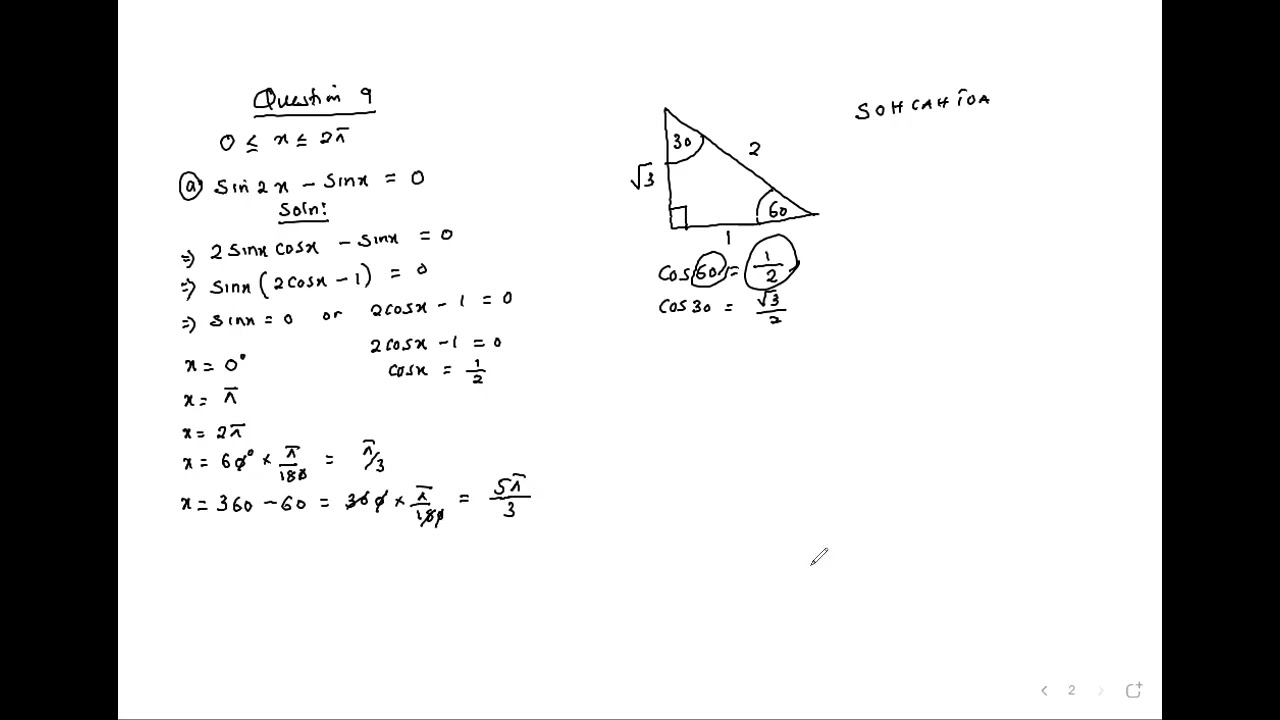 Trig Identities and Equations