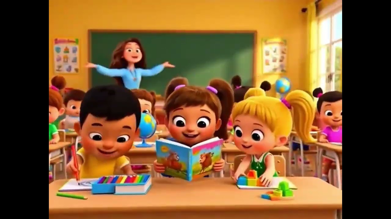 📚🎶 Vamos para a Escola | Música Infantil Educativa 👧🧒🎒