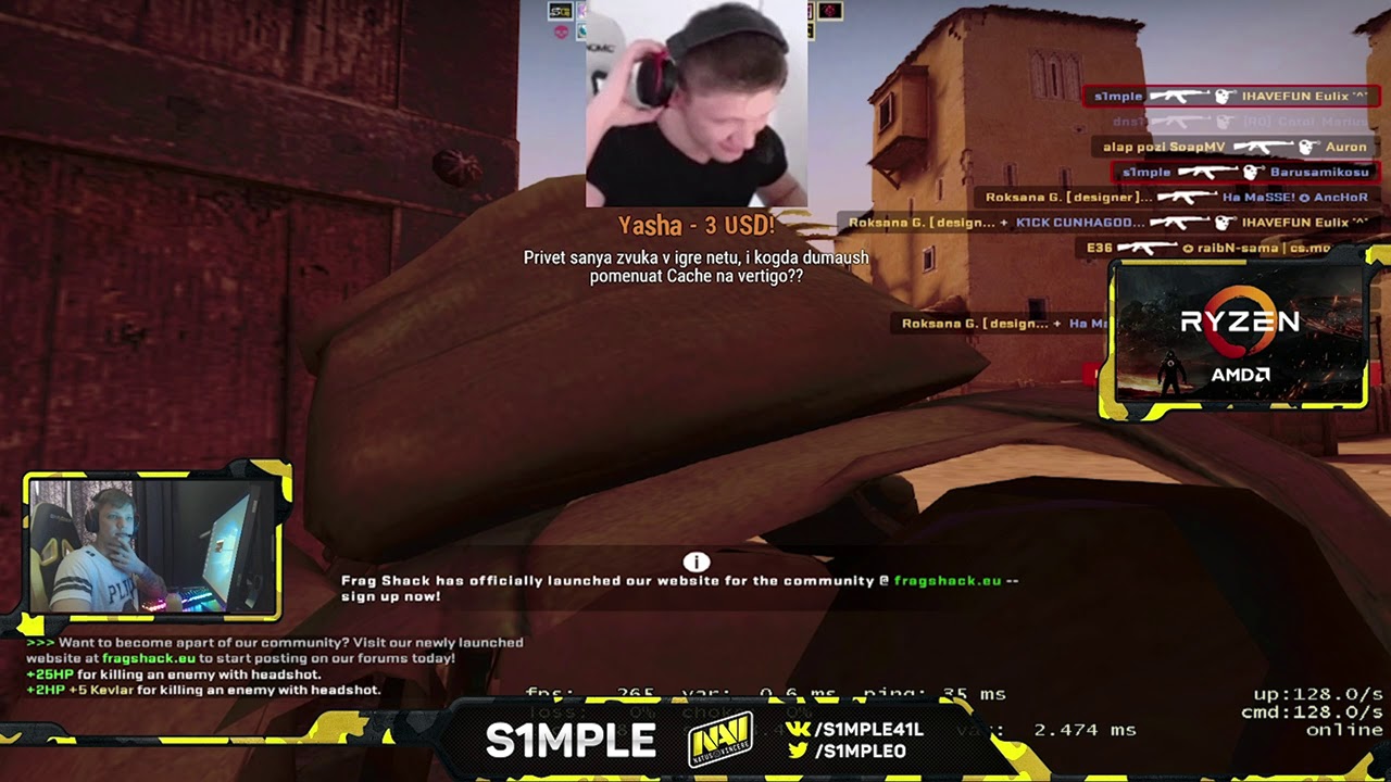 S1mple Deathmatch Warmup