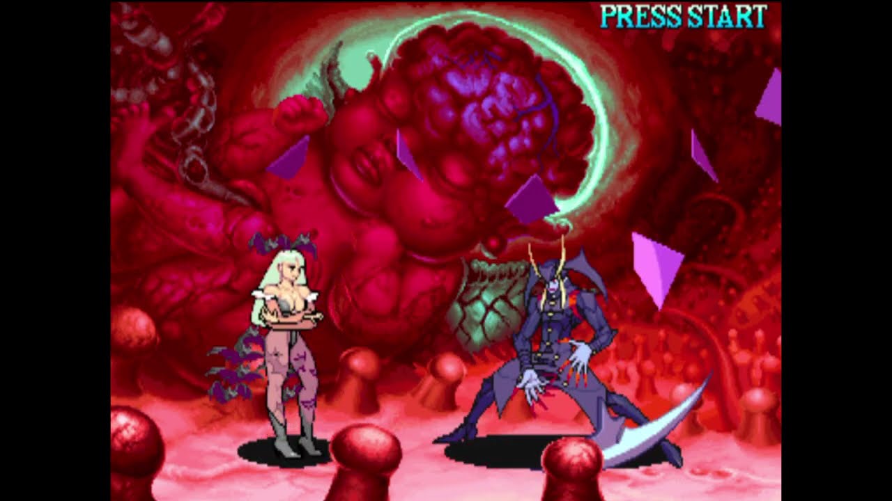 🦇 Vampire Savior: The Lord of Vampire (1997) – Pixel Shots | CPS‑2 Gothic Fighter Masterpiece