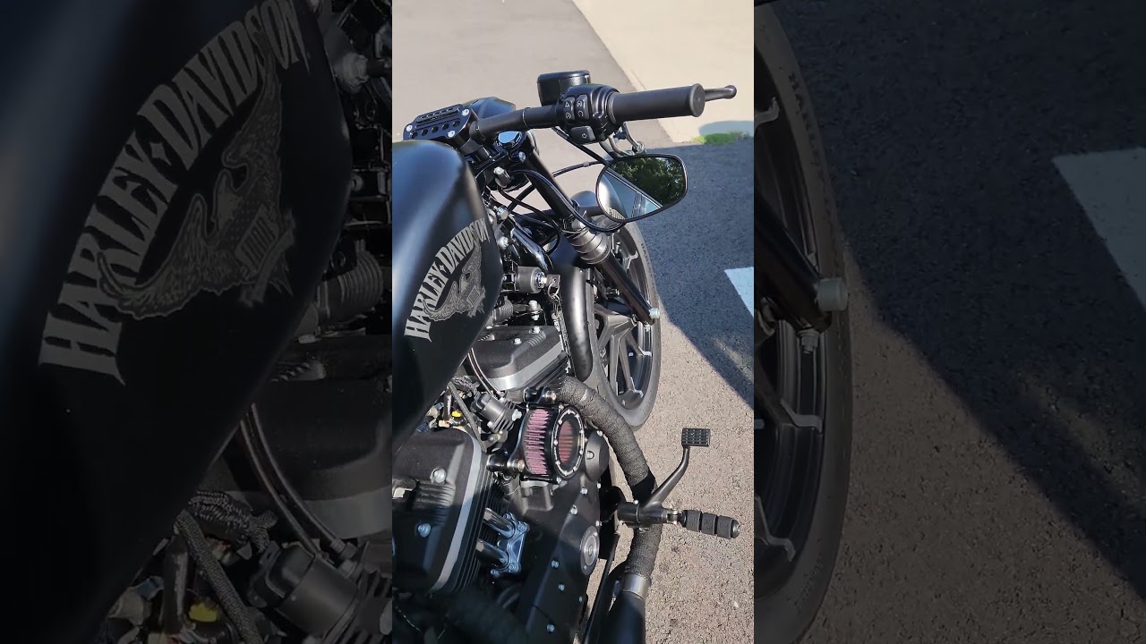 Custom Harley Davidson Sportster Iron 883! #iron883