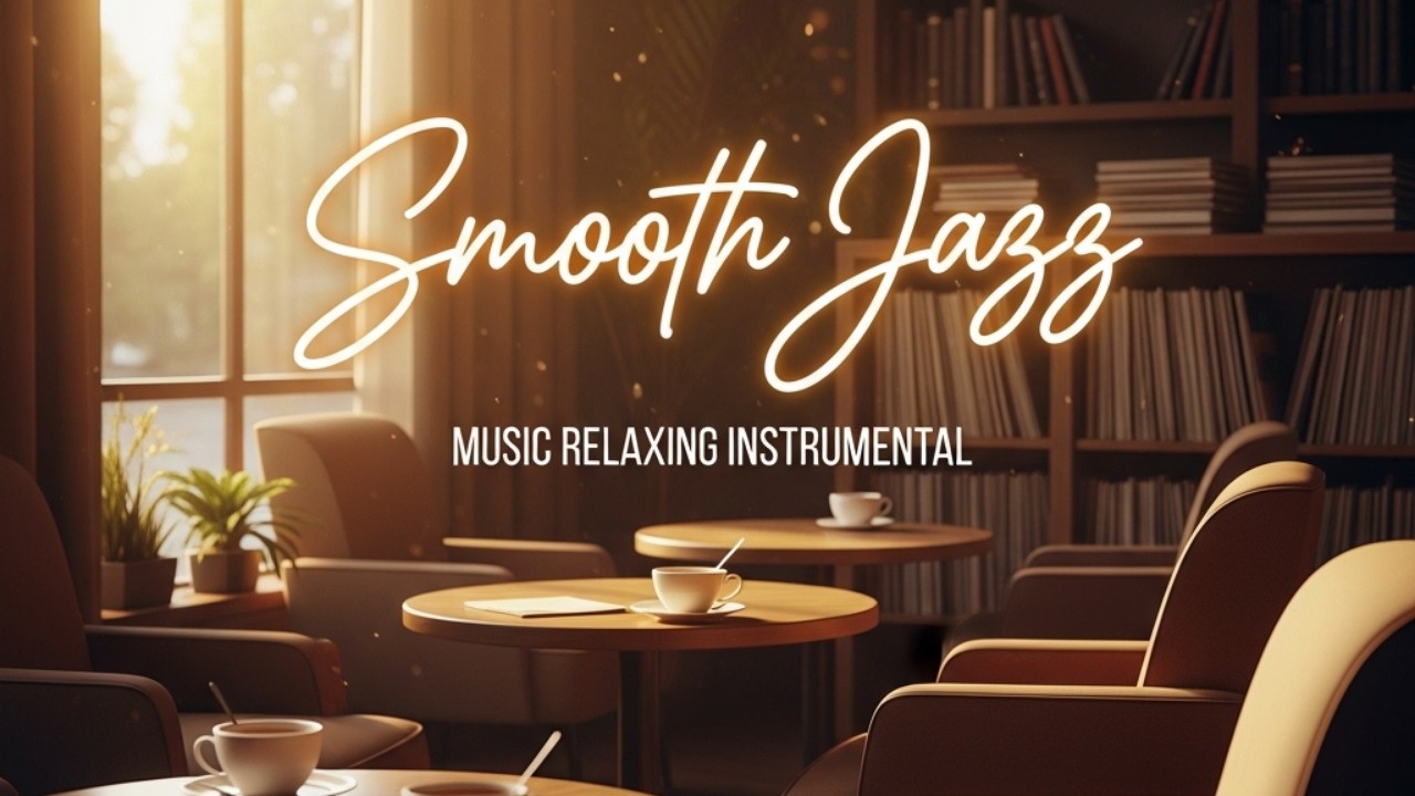 Smooth Jazz Cafe Instrumentals for Work, Relaxing Evenings, Cozy Coffee Shop Ambience