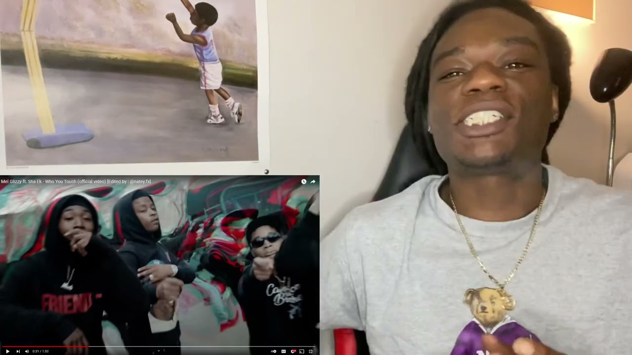 Mel Glizzy ft. Sha Ek - Who You Touch (официальное видео) Реакция A1Dotty
