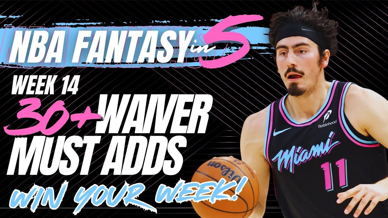 NBA FANTASY BASKETBALL | WEEK 14 WAIVER MUST-ADD PLAYERS | 30+ PLAYERS TO TARGET!