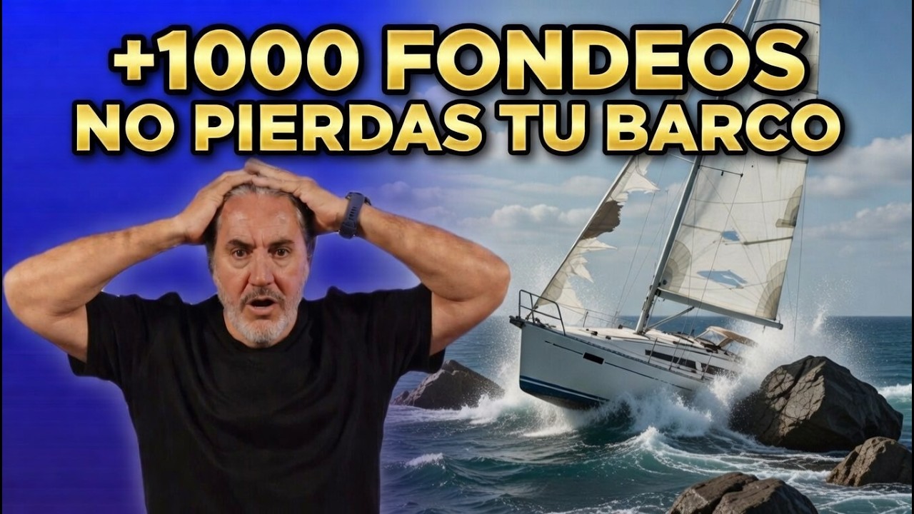 +1000 FONDEOS: ¡No Pierdas Tu Barco! Trucos para fondear Seguro y Dormir Tranquilo ⚓