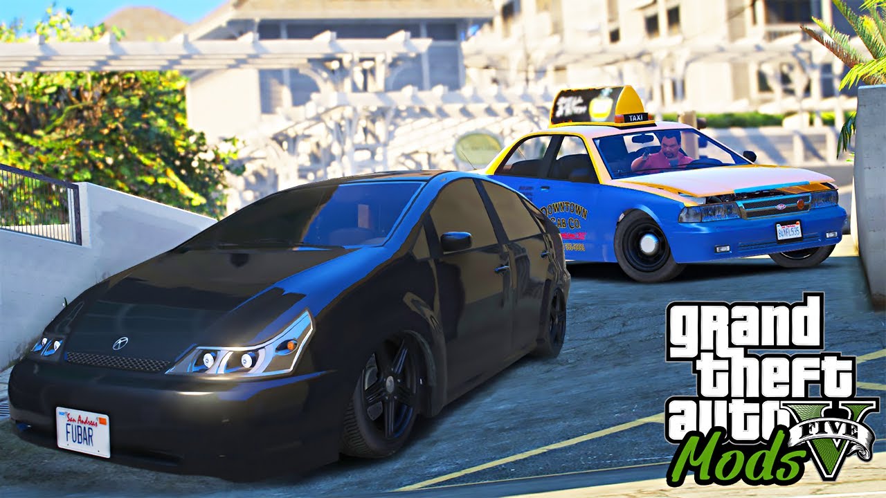 FUI PERSEGUIDO PELOS TAXISTAS TRABALHANDO DE UBER - GTA V MODS