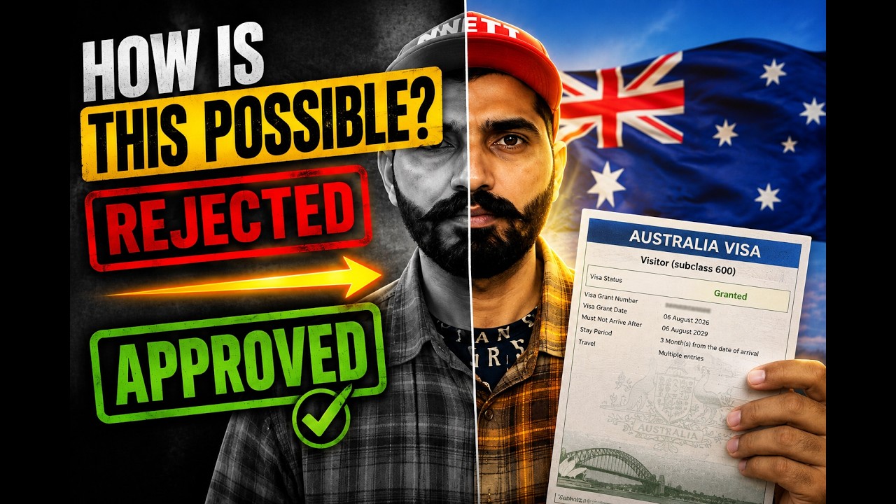 AUSTRALIA VISA REFUSED Before&hellip; But APPROVED NOW! 😱 | Subclass 600 Miracle || Updates Aug/Sep 2026