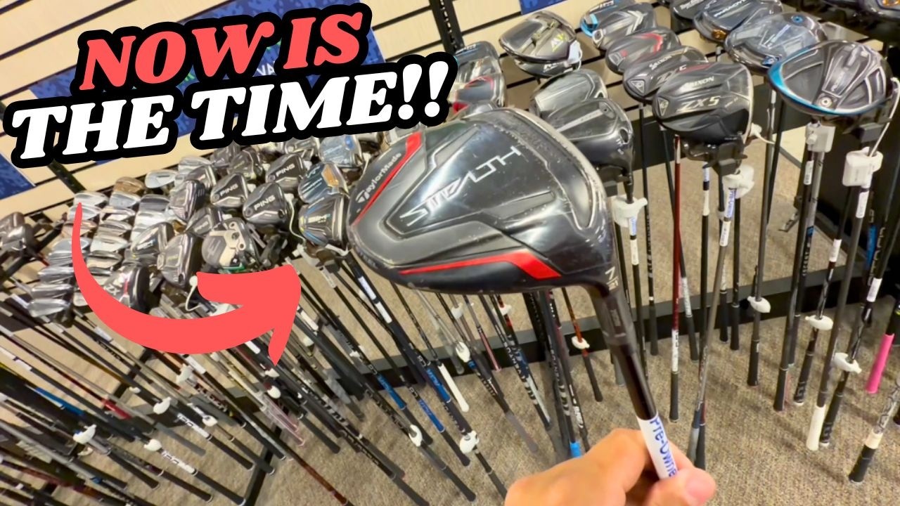 The Best Time to Shop for USED Golf Clubs is NOW!!