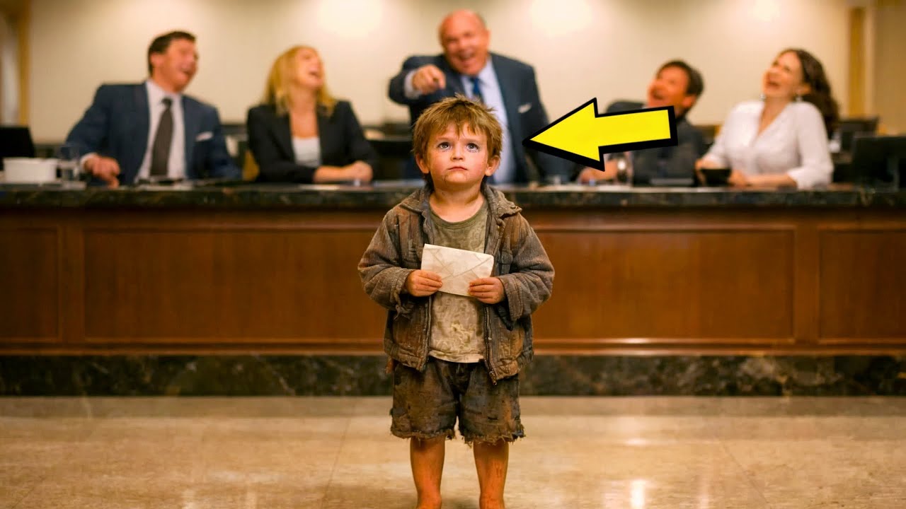THEY HUMILIATED A HOMELESS CHILD AT THE BANK… NOT KNOWING HE WAS THE HEIR TO EVERYTHING