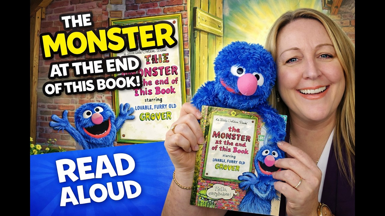 The Monster At The End of This Book | Grover Read Aloud | Storytime with Ms. Erika