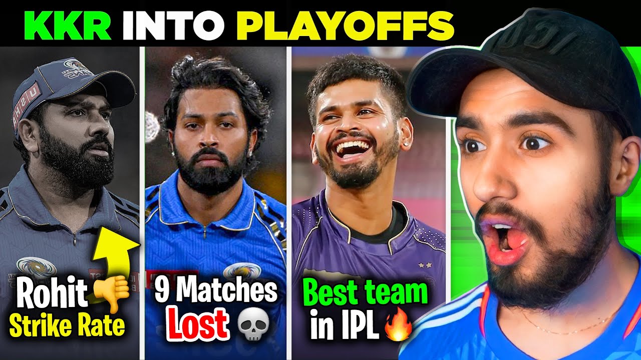 Aise T20 WC NAHI jeetenge.. Rohit & Hardik POOR form 😭 | KKR qualified ❤️ | MI vs KKR