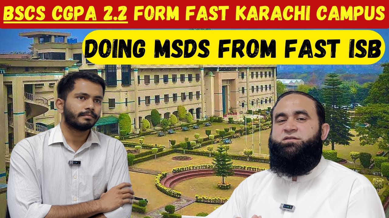 FAST MS Admission with Low CGPA? Here's How Ammar Did It! | Fast University Admissions 2025
