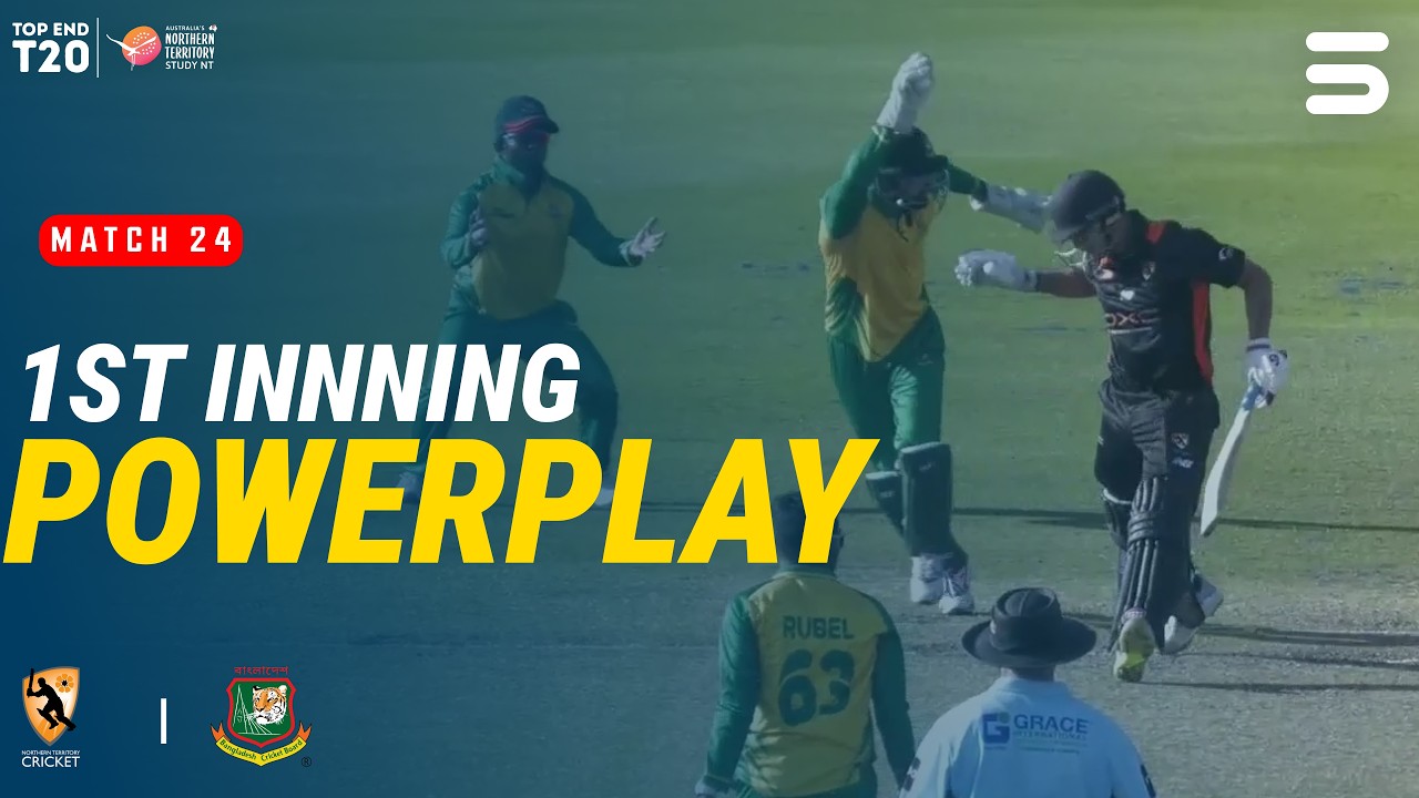 NT Strike Innings Powerplay | NT Strike vs Bangladesh | Match 24 | Top End T20 2026 | ZP1U
