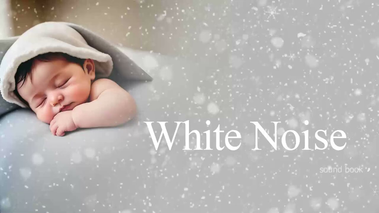 White Noise for newborn babies (no ads) | 8 Hours of Relaxing Sounds to Help Baby Good Sleep