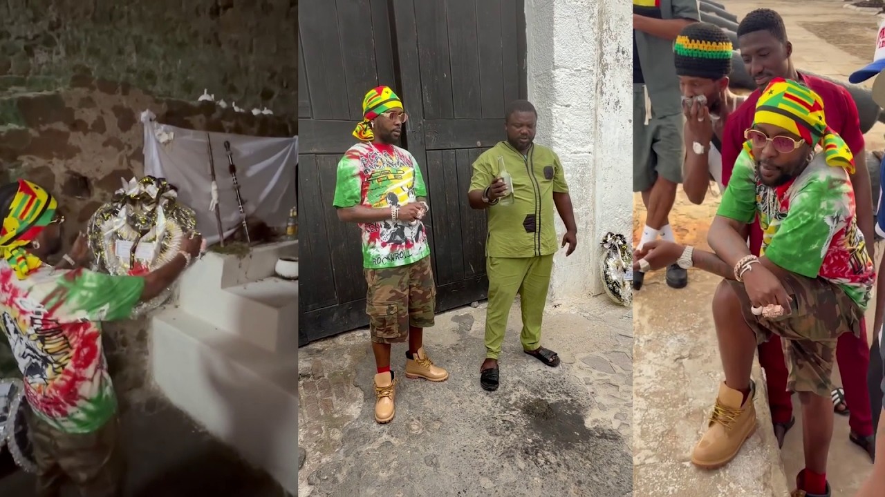 Popcaan Performs Ritual Spiritual Rites At The Cape Coast Castle For 2026