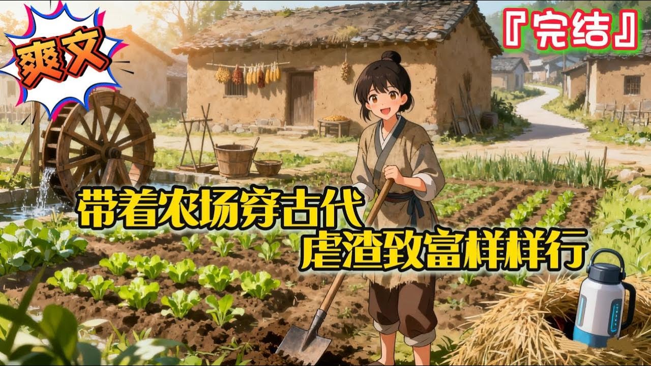 完结《带着农场穿古代，虐渣致富样样行》沈乔一睁眼，就成了桃花村的极品恶毒媳妇… #爽文 #小说 #一口气看完 #有聲書 #有声小说 #完结文 #有声书 #完結 #穿越 #种田 #系统 #乡村 #空间
