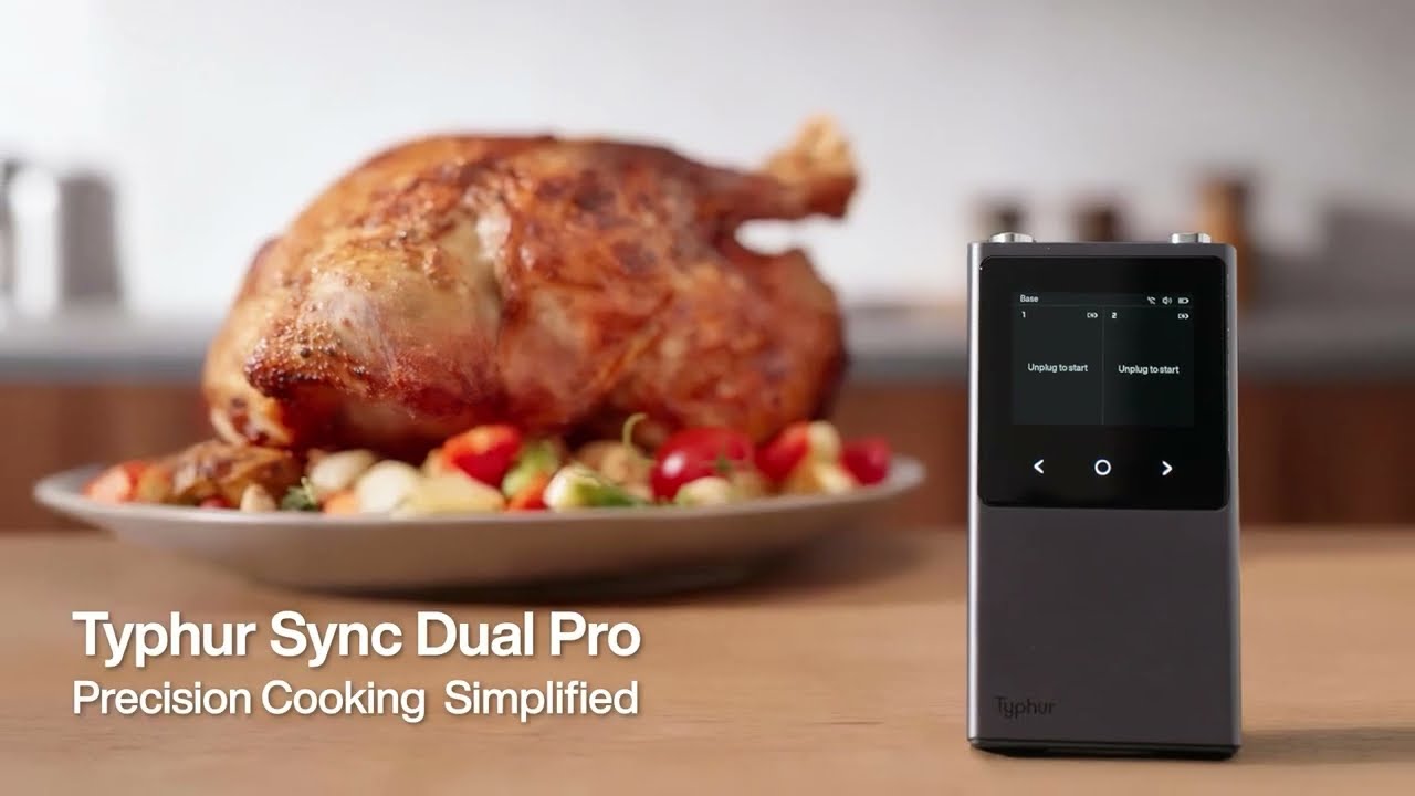 Typhur Sync Dual Pro | 3000ft Wireless Thermometer Beyond Bluetooth