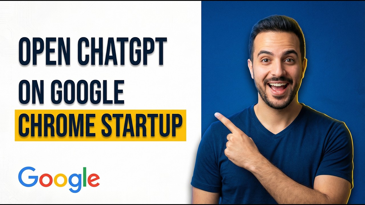 How To Open ChatGPT On Google Chrome Startup [Easy Guide]