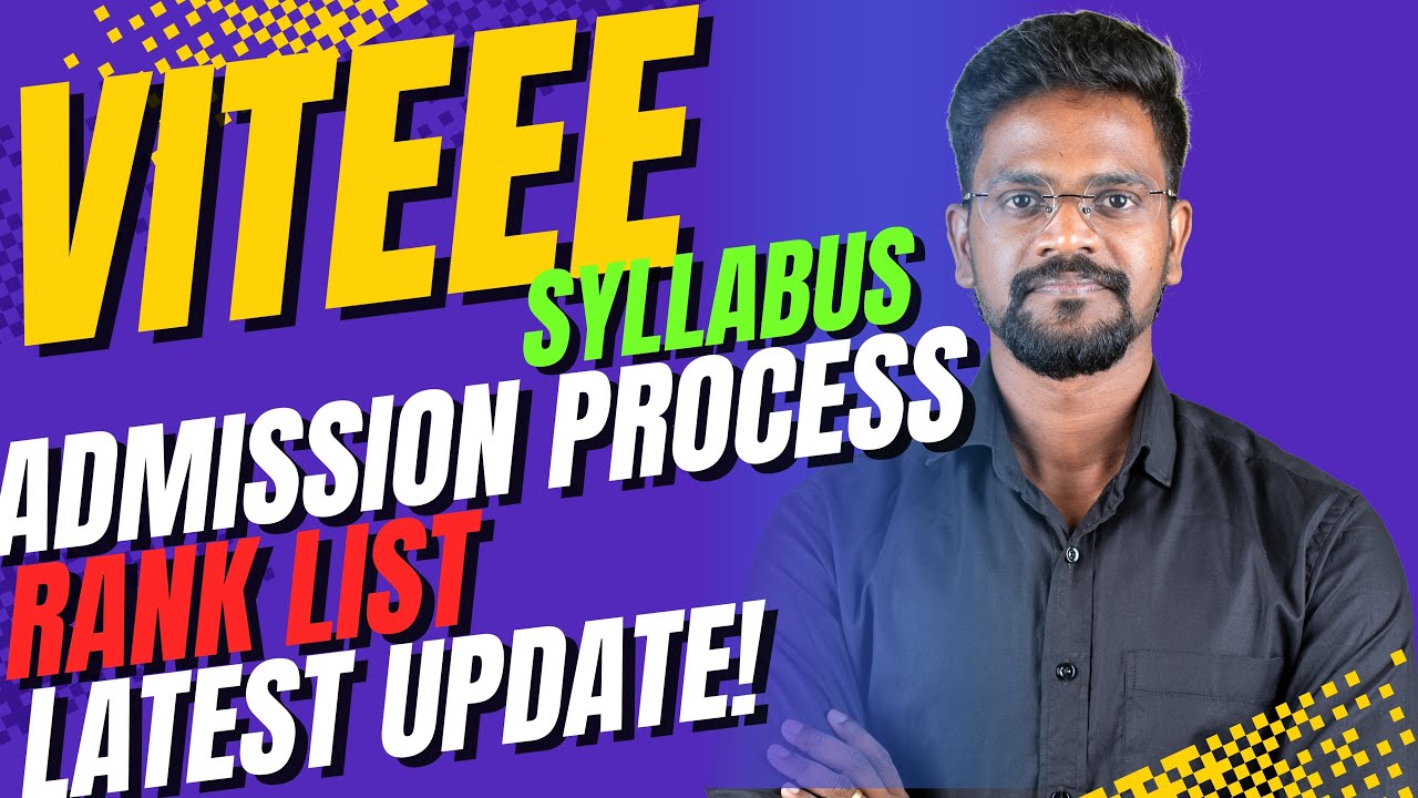 VITEEE Entrance Exam|Syllabus|Admission Process|Preparation Strategies|Tamil|Muruga MP #viteee2025