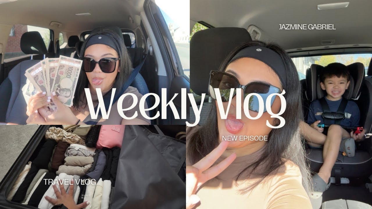 TRAVEL VLOG | mini haul, what I packed in my suitcase ✈️