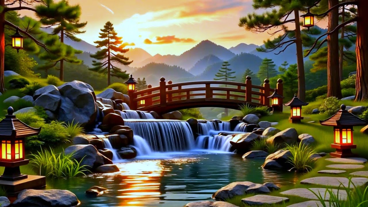 Relaxing Zen Music - Meditation Music, Peaceful Music, Bamboo,Relaxing Music,Nature Sounds, Spa, BGM